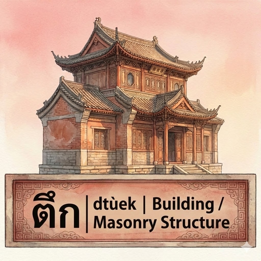 ตึก | dtùek | Building / Masonry Structure