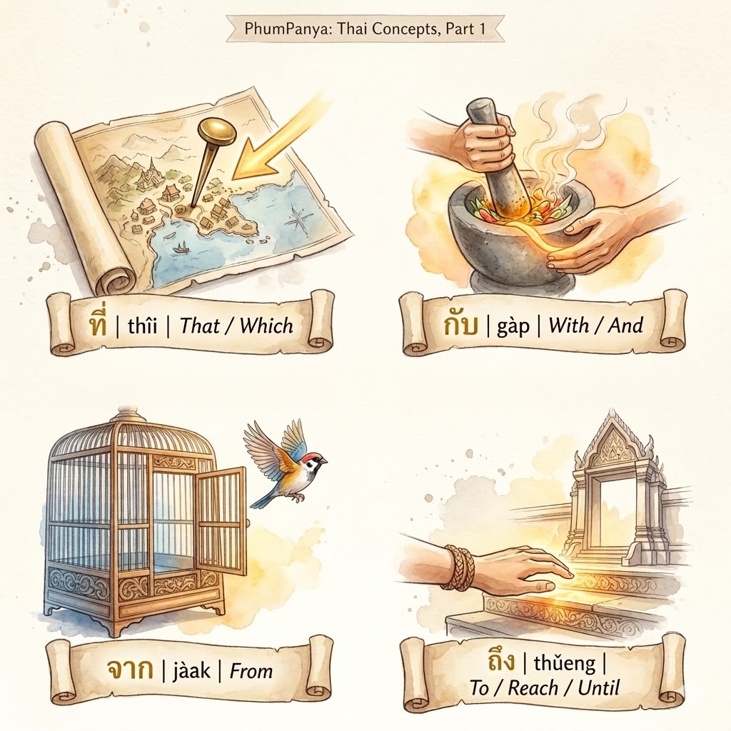 Thai Prepositions